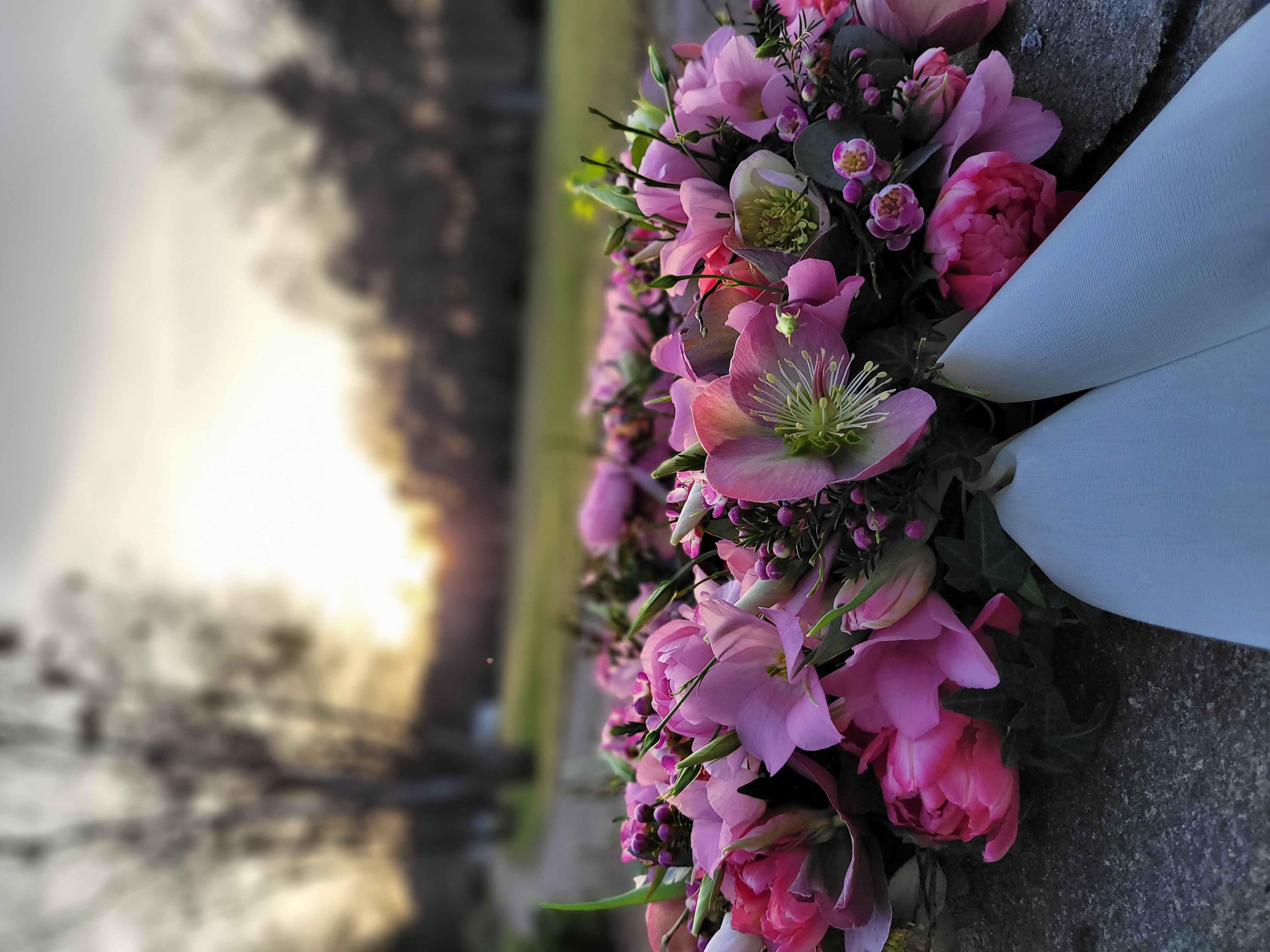 Blütenkranz Trauerfloristik