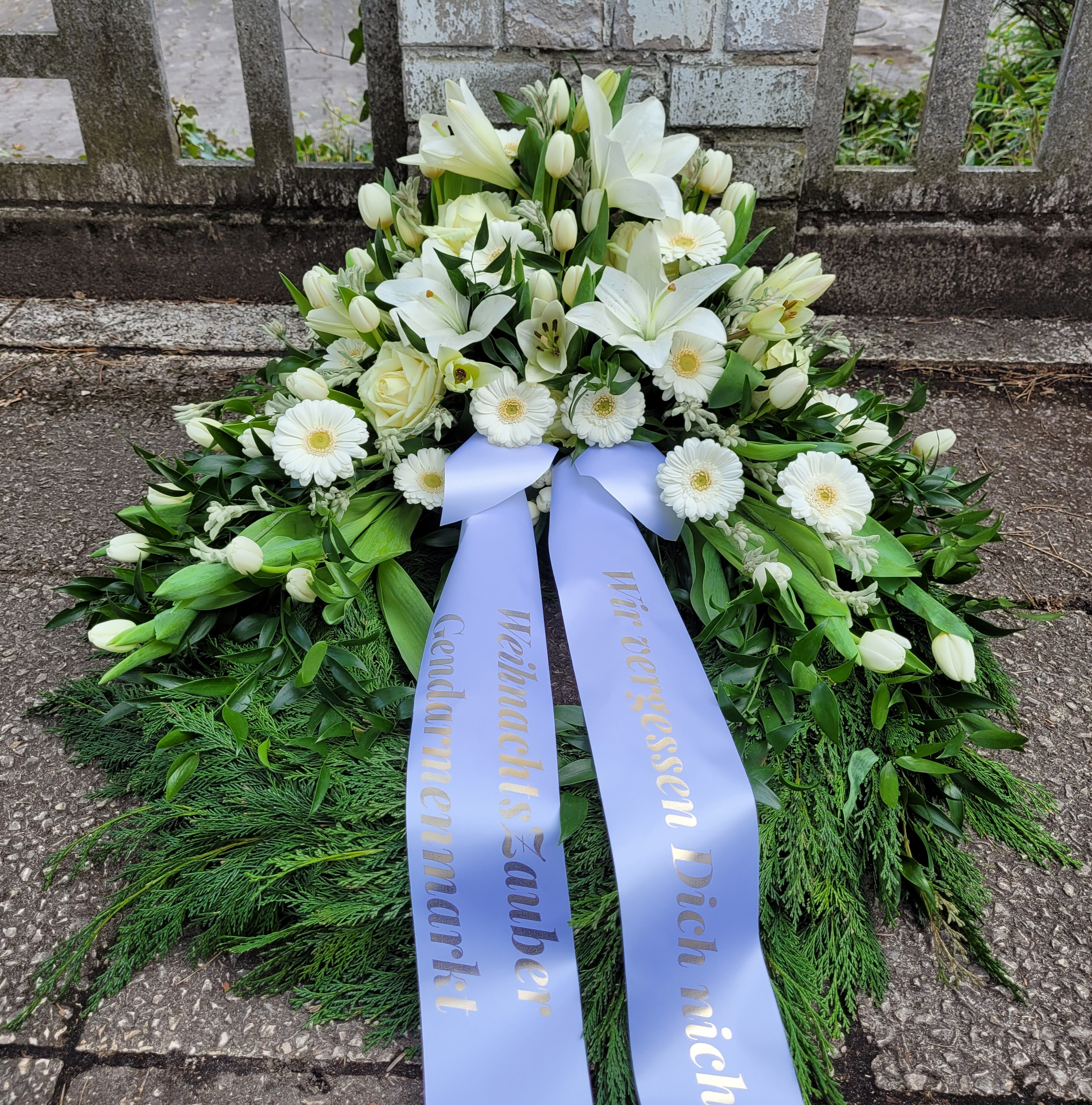 Thujakranz Trauerfloristik