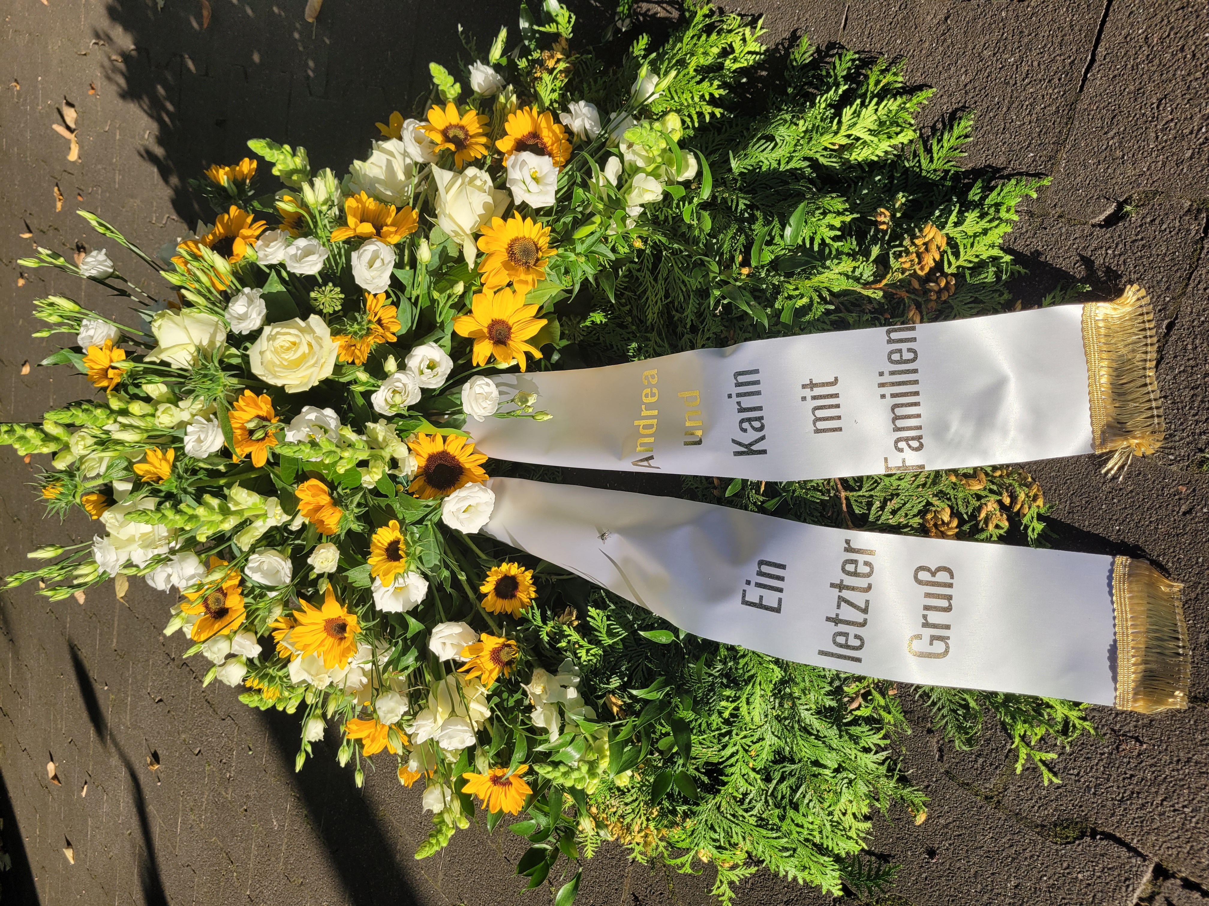 Thujakranz Trauerfloristik